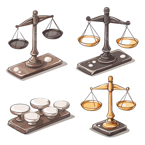 Checks And Balances Vector, Sticker Clipart Justice Scale Scales ...