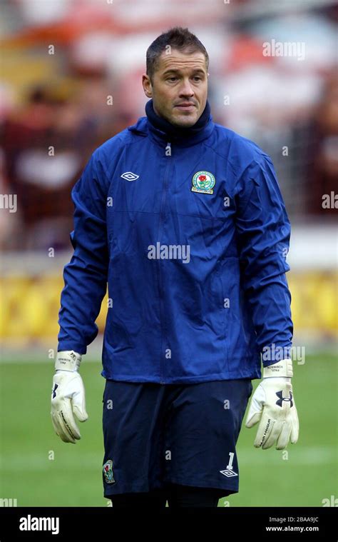 Blackburn Rovers goalkeeper Paul Robinson Stock Photo - Alamy