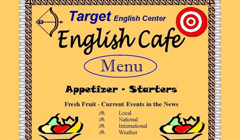 The Target English Center Café: English Café Group