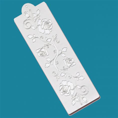 Long Rose Row- Bakery decorating stencil | Topperino