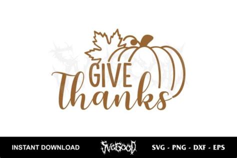 Give Thanks SVG Free - SVGGOOD