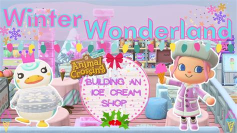 VILLAGER HOUSE SPEED BUILD | WINTER WONDERLAND ISLAND | ACNH SPRINKLE - YouTube