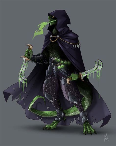 DnD - Dragonborn Whipser bard / Assassin | Character portraits, Dungeons and dragons characters ...