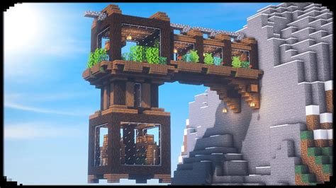 Minecraft: How to Build a MOUNTAIN House | Minecraft Building Tutorial ...