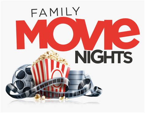 Family Movie Night Png - Movie And Popcorn Clipart, Transparent Png ...