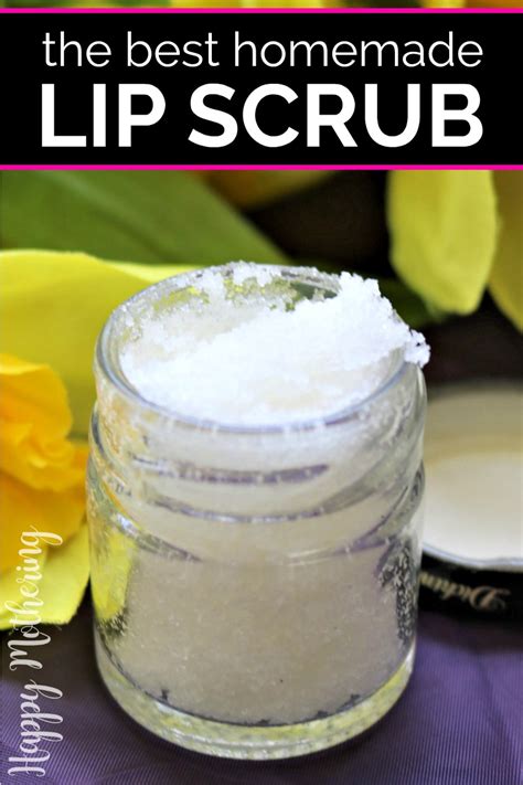 Diy lip scrub with whipped sugar – Artofit