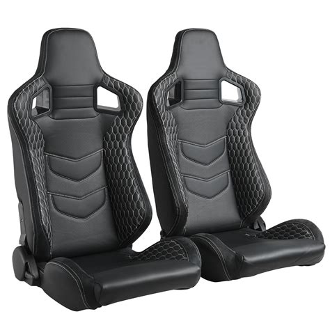 Racing Seat Adjustable Black - Avcon Group | Racing Accessories