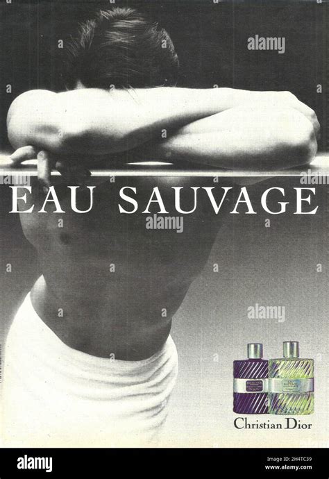 Christian Dior Eau Sauvage vintage advertisement advert ad 1970s 1980s ...