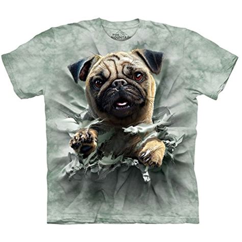 The Mountain Kids Pug Breakthrough T-Shirt | PugGuide.com