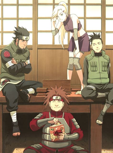 Team 10 | Naruto, Naruto shippuden anime, Shikamaru
