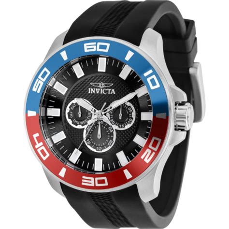 Free Shipping! Invicta Pro Diver Men 50mm Stainless Steel Black dial ...