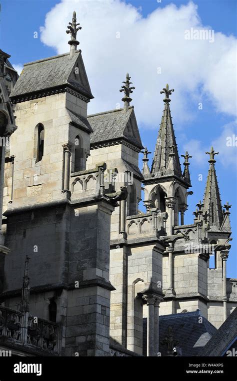 Troyes Cathedral, Troyes, France, Europe Stock Photo - Alamy