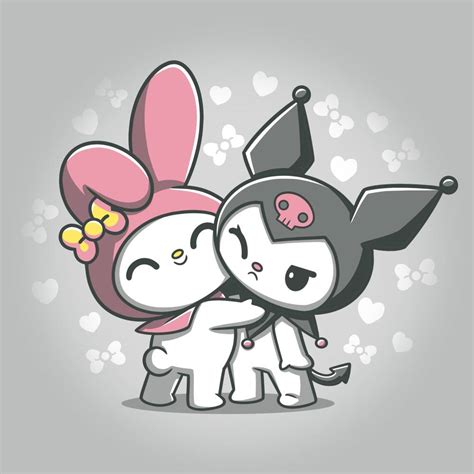 My melody and kuromi by helenapalomino2 on DeviantArt