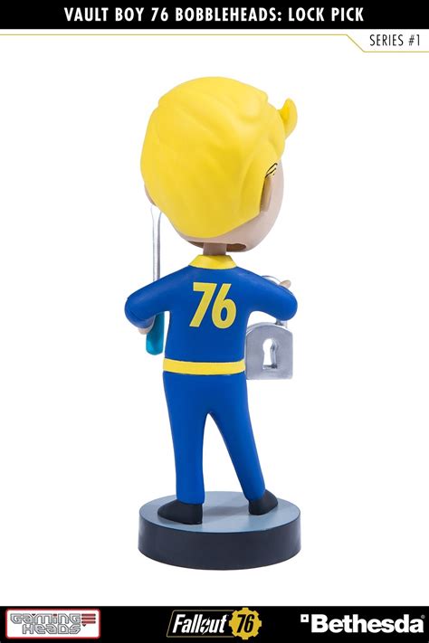 Fallout® 76: Vault Boy 76 Bobbleheads - Series One: Lock Pick | Gaming Heads