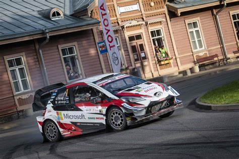 Ott Tänak and Martin Järveoja dominated the opening day at Shell Helix Rally Estonia - Delfi ...