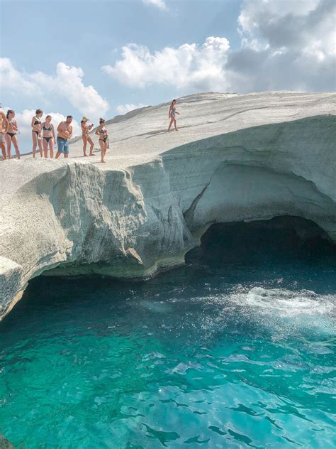 Sarakiniko Beach: The Moon Beach in Milos Greece - Compass + Twine