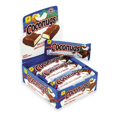 Amazon.com : Nugs Recreo Chocolate Bar Candy with peanuts and milky ...