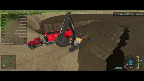 FS22 Yukon Mining map. hauling dirt To the gold washplant - YouTube