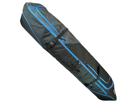 Wheeled protective travel soft snowboard bag