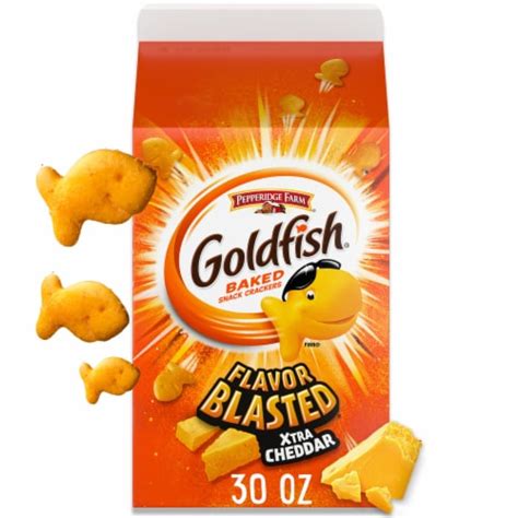 Pepperidge Farm® Goldfish® Flavor Blasted Xtra Cheddar Cheese Crackers, 30 oz - Mariano’s