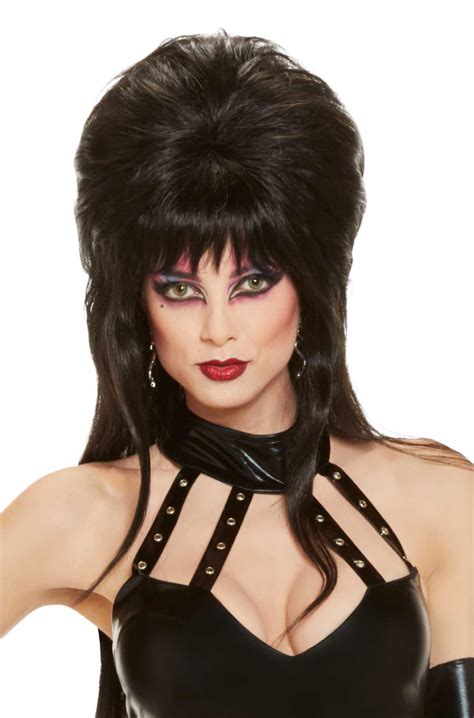 Elvira Costume Wig - PureCostumes.com