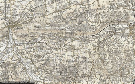 Old Maps of Shere, Surrey - Francis Frith