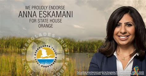 Anna V. Eskamani Earns Endorsement of Everglades Trust | Anna V ...