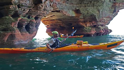 Kayaking the Apostle Islands sea caves in 'more than just a tourist way'