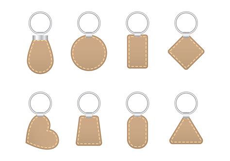 Printable Keychain Template