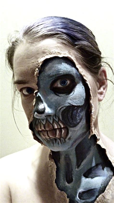 17 Best images about zombie make-up on Pinterest | Skull makeup ...