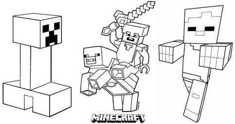 25 Free Minecraft Coloring Pages for Kids and Adults