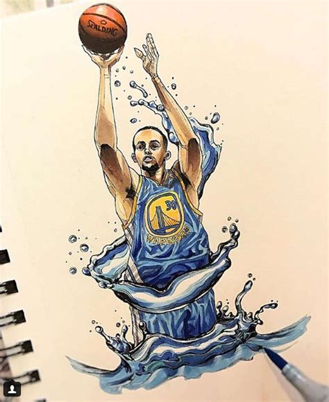 Check out these insane drawings of NBA players - SFChronicle.com