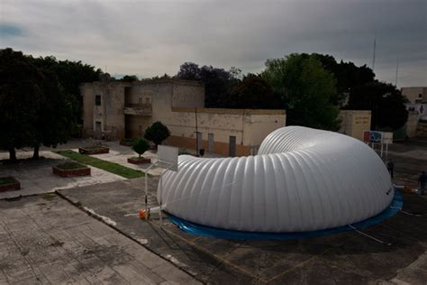 Guachimontones Inflatable Museum by Estudio 3.14 | Museums