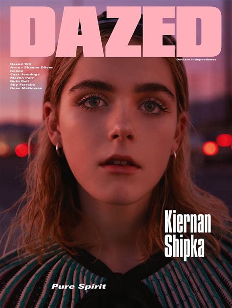 Kiernan Shipka for Dazed Magazine Spring 2016 | Magazine cover ideas ...