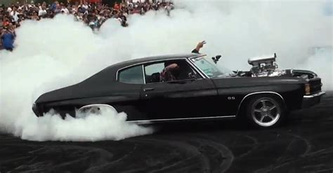 MASSIVE AMERICAN MUSCLE CAR BADASS BURNOUTS | Hot Cars