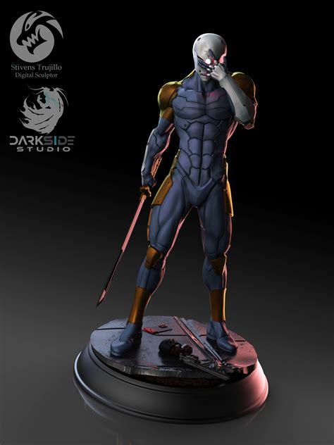 ArtStation - Gray Fox cyborg ninja MGS fanart