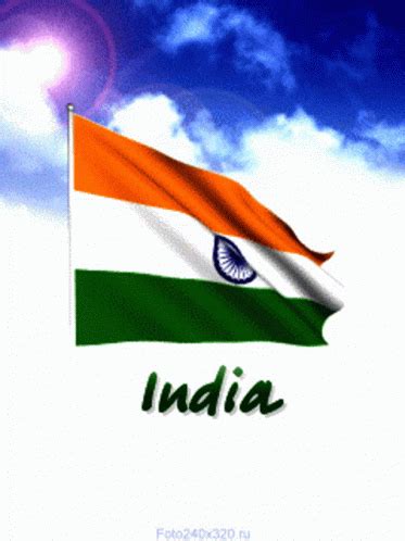 Flag Of India Waving Gif Flagofindia Waving Discover Share Gifs Images