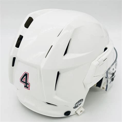 ECHL CCM V08 Hockey Helmet-Warrior Visor-Small | SidelineSwap