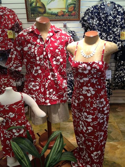 Hawaiian fashion for him and her. | Hawaiian fashion, Tropical fashion ...