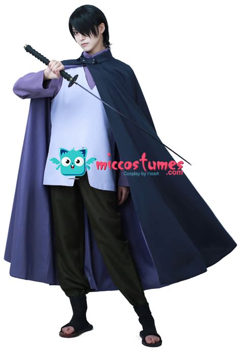 Boruto: Naruto the Movie Sasuke Uchiha Cosplay Costume