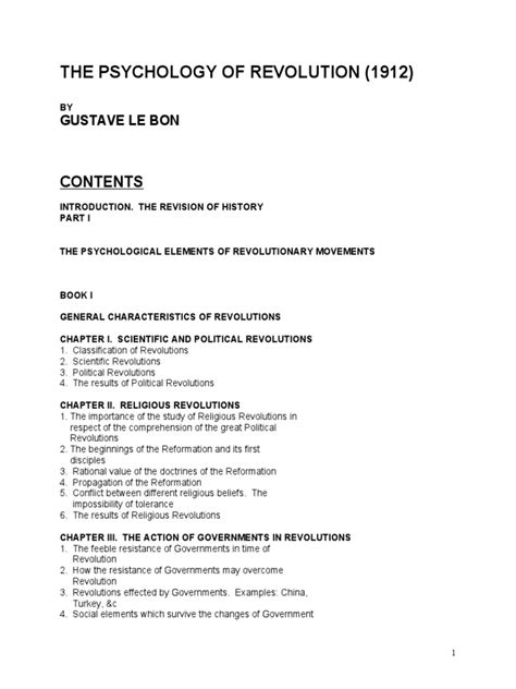 Gustave Le Bon Psychology of Revolution | French Revolution ...