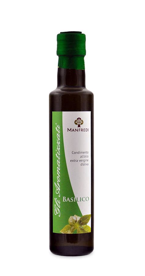 Basil Flavored Olive Oil | Manfredi