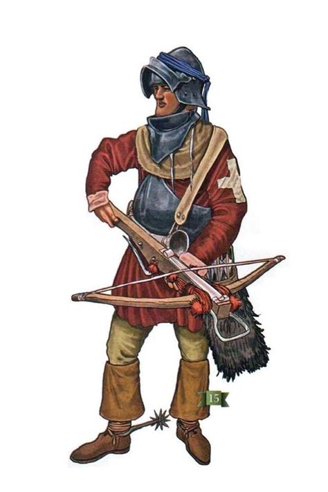 Swiss crossbowman at the beginning of the Italian Wars. Schwyz Medieval ...