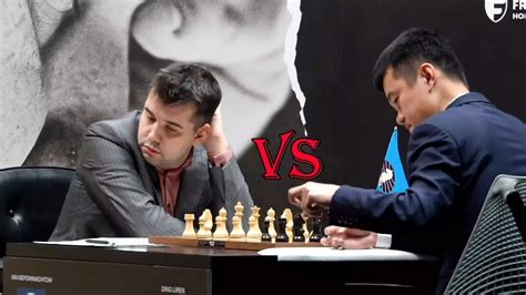 Ian Nepomniachtchi (2795) vs Ding Liren (2788) || World Chess ...