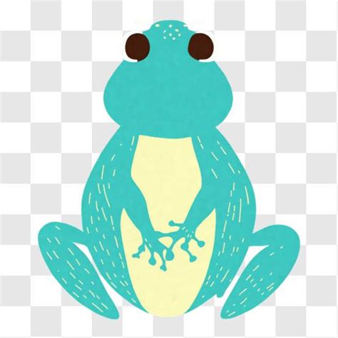 Download Cute Green Frog Clip Art - Learn About Animal Body Parts PNG Online - Creative Fabrica