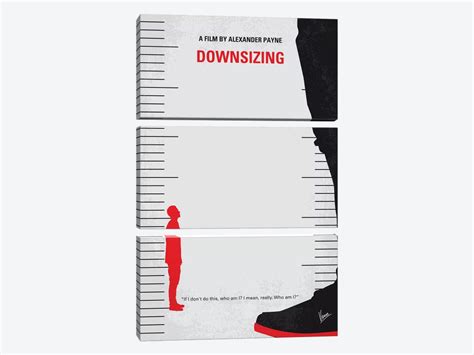 Downsizing Minimal Movie Poster Canvas Artwork by Chungkong | iCanvas