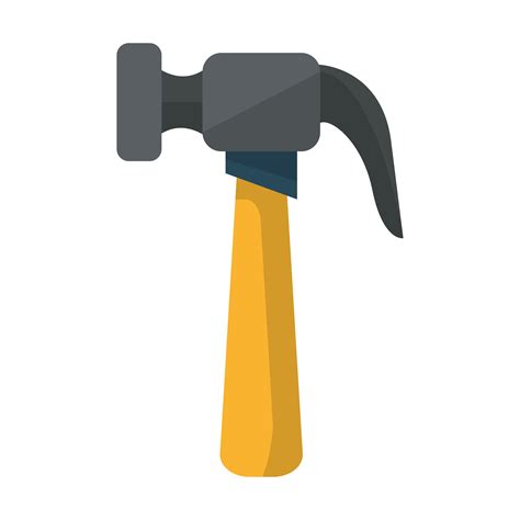 Hammer tool icon cartoon isolated 1590595 Vector Art at Vecteezy