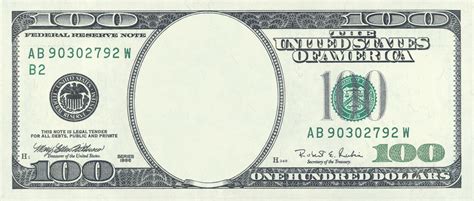 100 Dollar Bill Printable