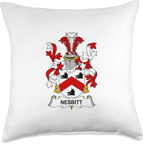 Amazon.com: Family Crest and Coat of Arms clothes and gifts Nesbitt ...