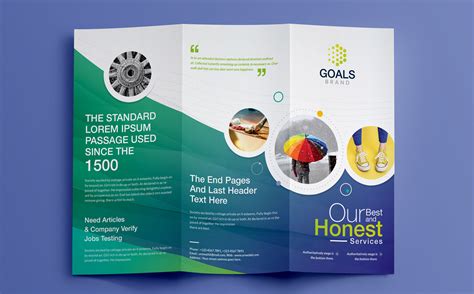 Creative Tri-fold Brochure Design Templates | EntheosWeb